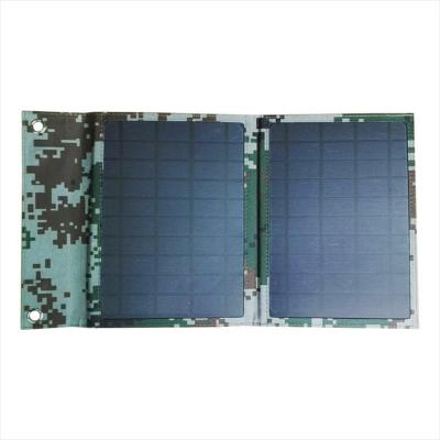 12W Przenośne zasilanie słoneczne 5V USB Mała moc prosto panele PET Składane IP67 Wodoodporny plecak kempingowy do telefonu Wentylatory Latarki Zegarki Małe baterie