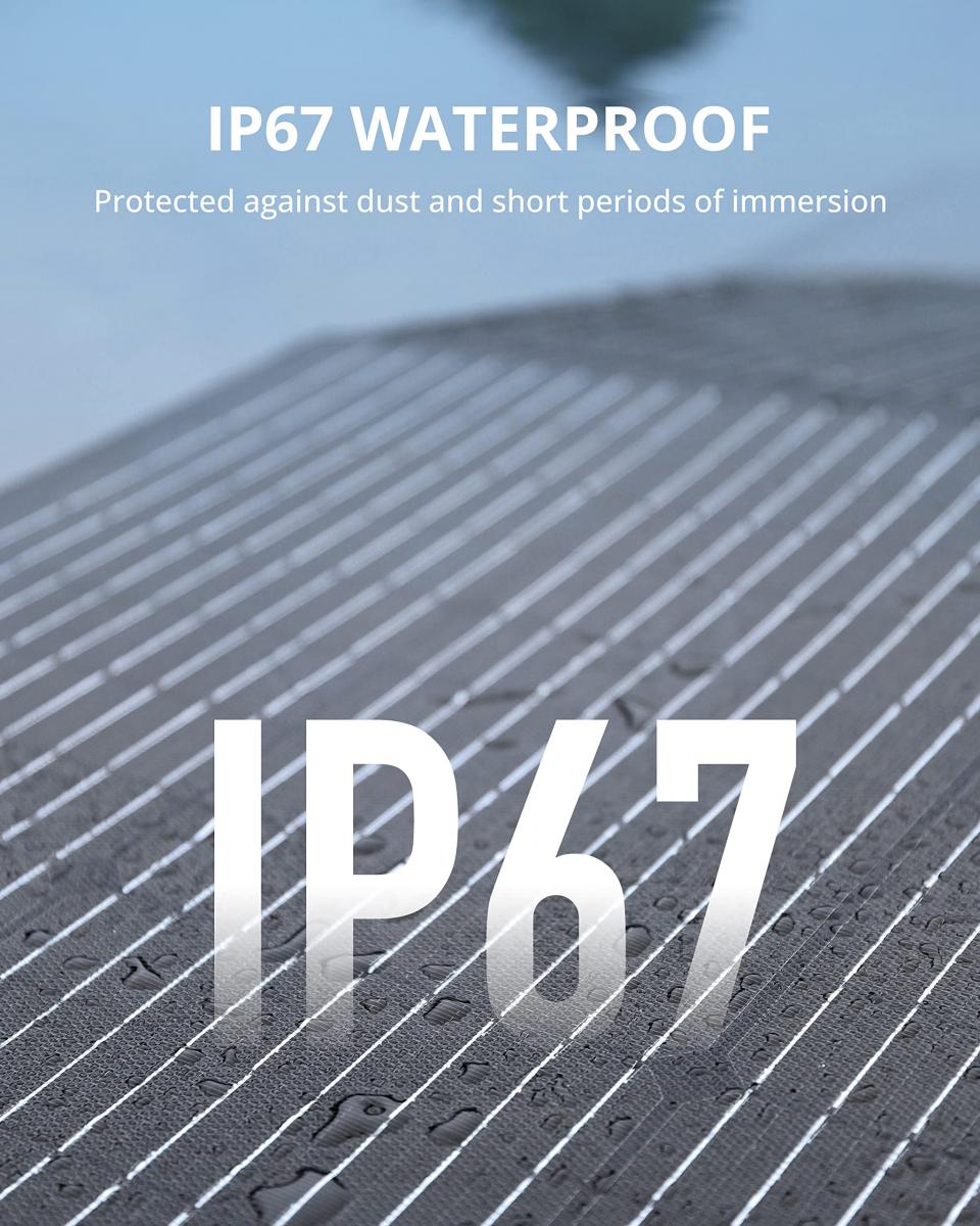 PANNELLO SOLARE PIEGHEVOLE 120W 200W Power Bank Modulo Solare 18V Per - Foto 13