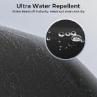 Windproof Umbrella, 53.5in Arc Canopy for 2, with 10 Fiberglass Ribs, Auto Open & Close, One-shake Dry, Kentfaith