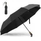 Windproof Umbrella, 53.5in Arc Canopy for 2, with 10 Fiberglass Ribs, Auto Open & Close, One-shake Dry, Kentfaith