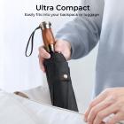 Windproof Umbrella, 53.5in Arc Canopy for 2, with 10 Fiberglass Ribs, Auto Open & Close, One-shake Dry, Kentfaith