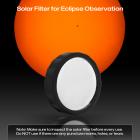 Teleskop do Obserwacji Zaćmienia Księżyca i Gwiazd, Średnica 80mm, Ogniskowa 600mm, z 4K Bezprzewodowym Okularem Elektronicznym, Kentfaith