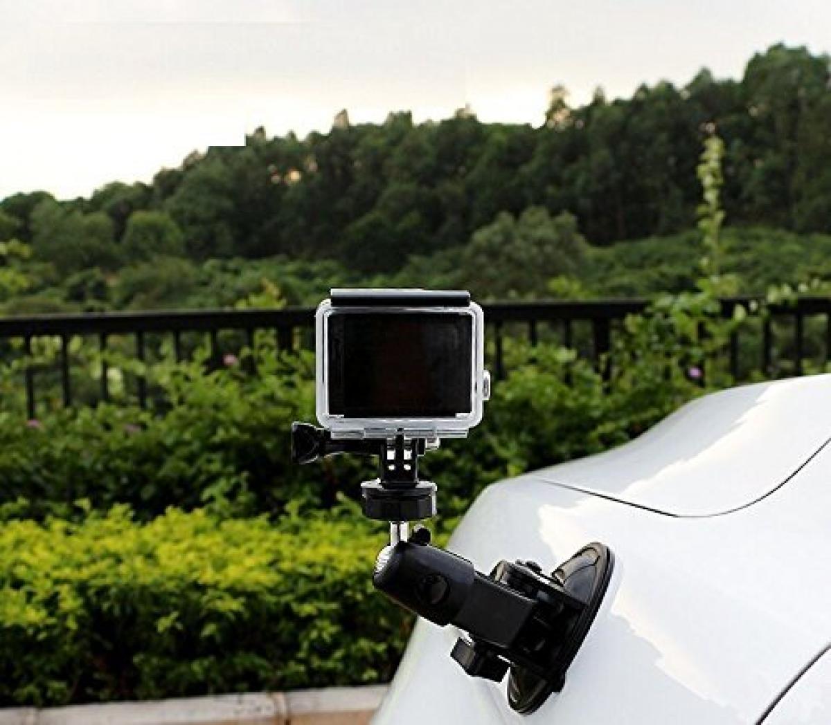 SmallRig – support à ventouse pour caméra d'action GoPro, sur fenêtre de  voiture, pare-brise pour Sony DLSR, tournage de véhicule Vlogging 3566