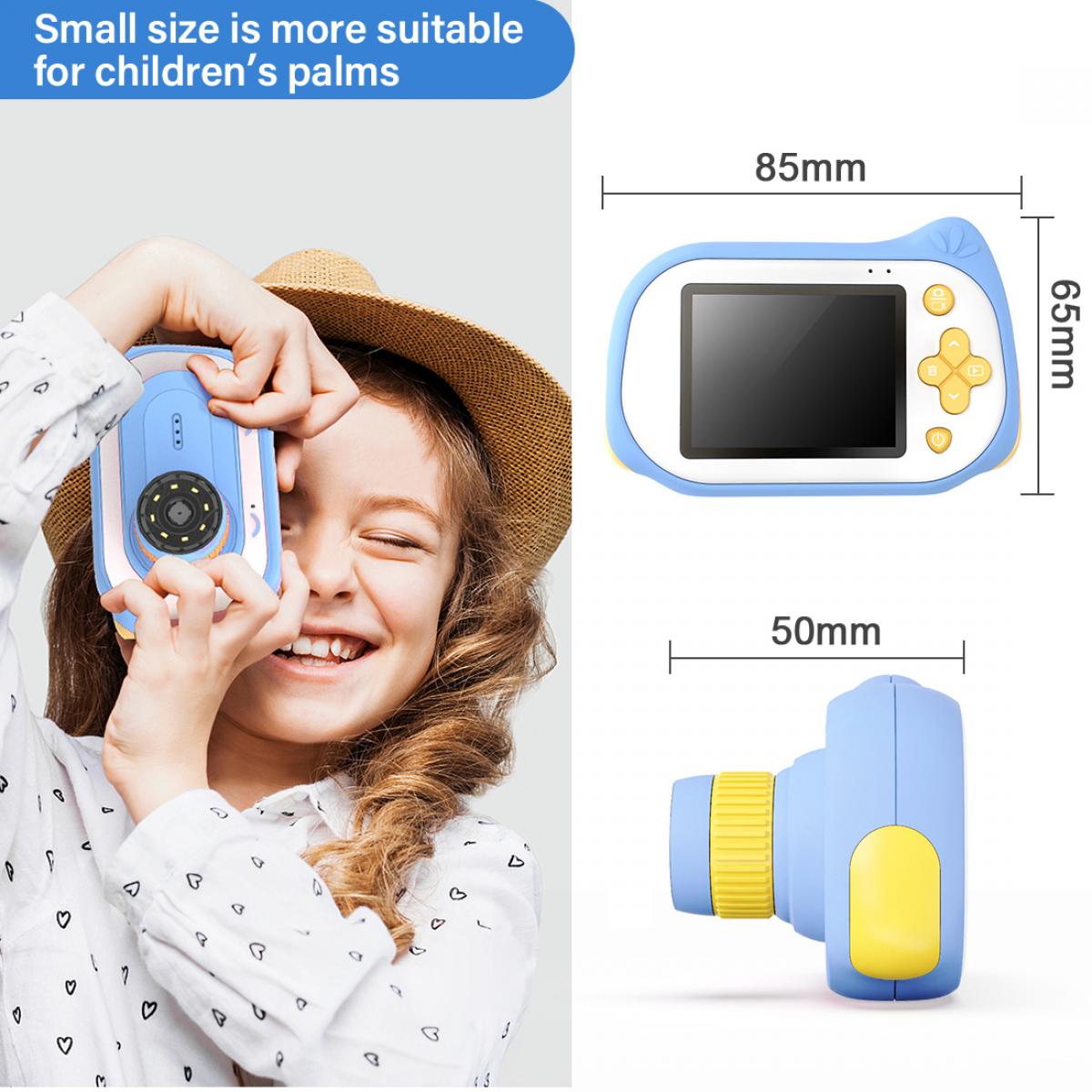 Microscopio Elettronico Bambini - Schermo IPS 2 Pollici, 8 LED