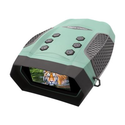 Z555 4K HD IR digitaalinen yönäkölaite, jossa on suuri 3" TFT HD -näyttö, pimeässä hohtava painike, 5x objektiivin suurennus, 8x digitaalinen zoom, iskunkestävä kotelo, tukee videotallennusta ja valokuvausta, sopii päivä- ja yömetsästykseen, telttail