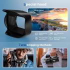 4K Videocamera Professionale 60FPS per Filmaking, Cinema & Fotografia, Videocamera con Zoom 18X, Fotocamera Digitale per Registrazione Video, Schermo Touch Ribaltabile 4in, Treppiedi Leggeri, 64GB, Kentfaith