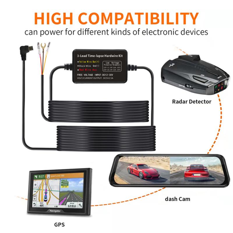 what is hard wire kit for dash cam 4