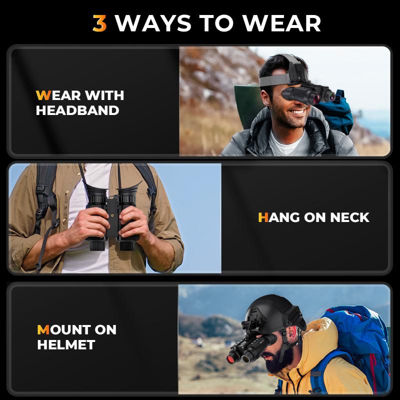 como usar binoculares con gafas 2