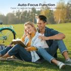 5K Fotocamera Digitale per Principianti 8X Zoom Ottico Schermo a Ribalta per Selfie con Treppiede e Custodia EVA Kentfaith