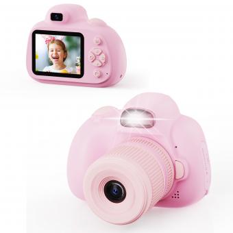 Appareil photo numérique pour enfants avec double appareil photo 48mp, autofocus pour les enfants de 3 à 12 ans