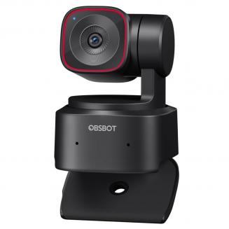 OBSBOT Tiny 2 Lite 4K Kamera internetowa dla komputera, AI Śledzenie PTZ Kamera strumieniowa z 1/2 "Czujnik, Kontrola gestów, 60 FPS, HDR, Mikrofony, Kamera internetowa dla komputera stacjonarnego, Laptop, Spotkania, Rozmowy wideo.
