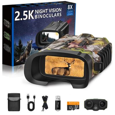 Night Vision Goggles for Hunting 2,5K videoer Fullfarge Natt og Dag 300 m rekkevidde
