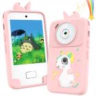 Crianças Smartphone Brinquedos Câmaras Duplas, 2.8" Touchscreen, Sem Internet, Para Meninos Meninas Idade 3-8 KentFaith