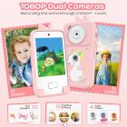 Crianças Smartphone Brinquedos Câmaras Duplas, 2.8" Touchscreen, Sem Internet, Para Meninos Meninas Idade 3-8 KentFaith