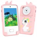 Crianças Smartphone Brinquedos Câmaras Duplas, 2.8" Touchscreen, Sem Internet, Para Meninos Meninas Idade 3-8 KentFaith