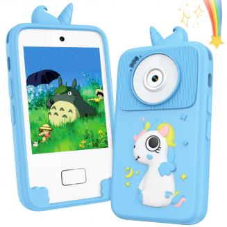 Kinder-Smartphone-Spielzeug, Dual-Kameras, 2,8" Touchscreen, Kein Internet, für Jungen und Mädchen im Alter von 3-8 Kentfaith