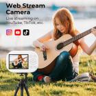 Câmera Digital para Adolescentes, Vídeos 4K Fotos 48MP, Foco Automático, Transferência WiFi, Cartão 32GB, Kentfaith