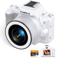 Fotocamera Digitale Compatta, Video 2K Foto 48MP, Bokeh stile DSLR, Zoom 16X, Stabilizzazione EIS, Kentfaith Fotocamera Digitale Compatta, Video 2K Foto 48MP, Bokeh stile DSLR, Zoom 16X, Stabilizzazione EIS, Kentfaith