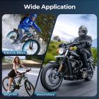 Câmera de Painel para Motocicleta com Resolução 2K Ângulo Amplo de 140° Controle WiFi Alimentação USB Kentfaith