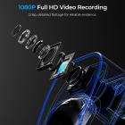 Велосипедная камера с LED-подсветкой 15W, видео 1080P, угол обзора 140°, Wi-Fi для велосипедов и мотоциклов Kentfaith