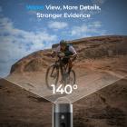 Велосипедная камера с LED-подсветкой 15W, видео 1080P, угол обзора 140°, Wi-Fi для велосипедов и мотоциклов Kentfaith