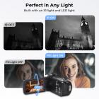 Видеокамера с видео 4K 30FPS, фото 80MP, Sony CMOS 13MP, 11 аксессуаров, ночное видение, режим веб-камеры, Kentfaith