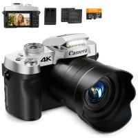Fotocamera Digitale 4K per Fotografia, Zoom Ottico 12X, 75MP, Schermo Ribaltabile 180°, Fotocamera WiFi per Video, YouTube, Kentfaith Fotocamera Digitale 4K per Fotografia, Zoom Ottico 12X, 75MP, Schermo Ribaltabile 180°, Fotocamera WiFi per Video, YouTube, Kentfaith