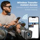 4K велосипедная камера с дисплеем 1,3 дюйма, управлением по WiFi, аккумулятором 3000 мАч, стабилизацией изображения Kentfaith
