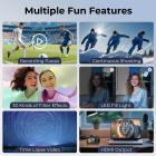 5K 75MP Fotocamera Digitale per Fotografia, Zoom Ottico 20X, Fotocamera WiFi per Vlogging su YouTube con Autofocus & Doppio Obiettivo per Selfie, Schermo Touch 4 pollici, Filtro 52mm Black Mist 1/4 + CPL, Treppiede per Fotocamera, Kentfaith