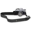 Alças de ombro para câmera retro, alça de pescoço ajustável adequada para todas as câmeras Slr (Nikon Canon Sony Pentax) Tecido preto clássico