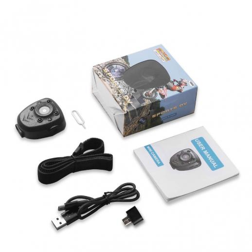 Mini cámara corporal tarjeta de memoria integrada de 32 G bolsillo