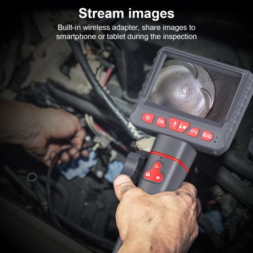 Retoo Caméra d'inspection de Serpent Endoscope USB-C HD pour Android 3,9 mm  Caméra endoscopique avec LED étanche mégapixel Caméra d'inspection Câble