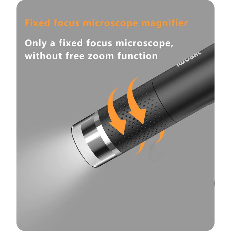 Using phone apps for microscope functionality