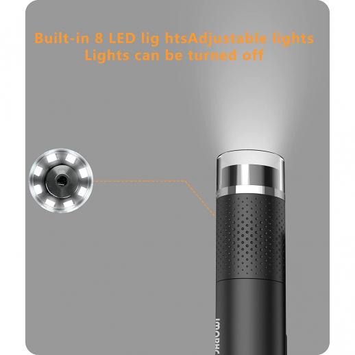 Microscope numérique portable avec écran LCD 4 , microscope de poche 1500x  pour enfants avec lampe LED, microscope portable pour adultes. - K&F Concept