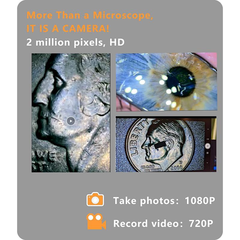 Attaching a lens to your phone for microscopic imaging
