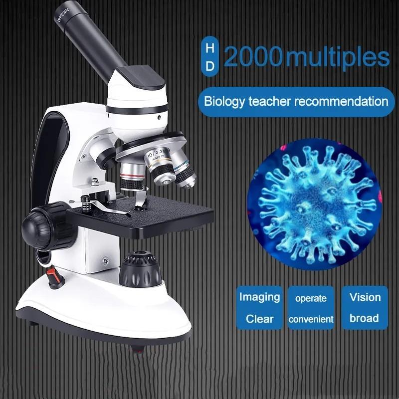 Setting up the microscope for optimal blood visualization