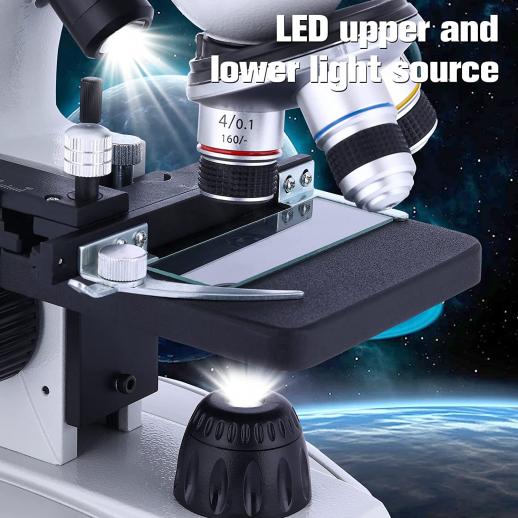 New 250x Microscope for Primary Secondary School Science Outdoor Adventure  Optical Handheld Portable Mini White Microscopes - AliExpress