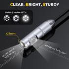 Plumbing Inspection Camera with 360° Rotating Side Camera 7" HD Screen 32ft Kentfaith