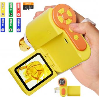 Microscopio portatile digitale 1000X ingrandimento video 1080P scheda 32G inclusa Kentfaith