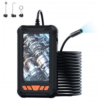 Industrial Endoscope Inspection Camera with 1080P 8mm Camera 4.3in Display Kentfaith