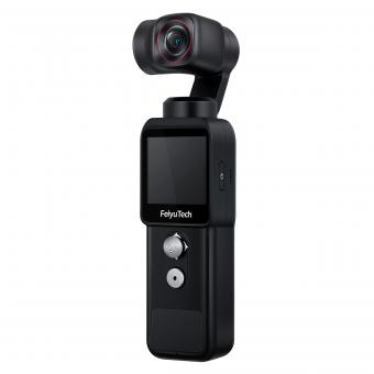 Feiyu Pocket 2-Light Handheld 3-Axis Gimbal Stabilized 4K Video Action Camera, Angle de vision de 130 °, AL magnétique. Haut-parleur Boby en alliage avec micro, zoom 4x, photo 12MP, emplacement pour carte 512G, effet beauté, pour YouTube TikTok Vlog