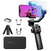 hohem iSteady M6 Kit Gimbal Stabilizer för Smartphone 3-Axis Phone Gimbal med AI Tracking Sensor Magnetic Fill Light