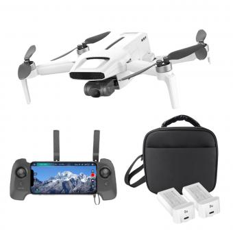 FIMI X8 Mini Pro - Dron con cámara 4K para adultos/adolescentes Gimbal de 3 ejes y cámara HDR 4K Modo de seguimiento inteligente (2 baterías)
