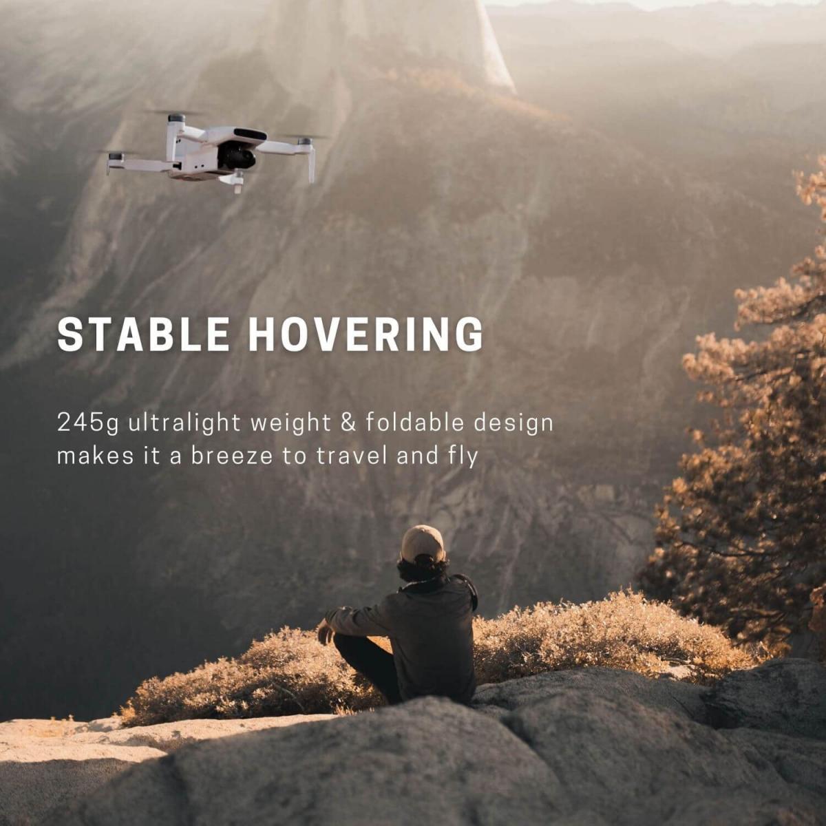 FIMI X8 Mini Pro - Dron kamery 4K dla dorosłych / młodzieży 3 Axis Gimbal i 4K HDR Camera Smart Tracking Mode (2 baterie)