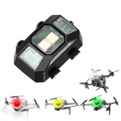 Strobe Drohne Light Blitzlicht, 4 Farben Led Aircraft Strobe Lichter & USB Aufladung Flashing Lichter Drohne Nachtlicht für Drohne (1 Stück)