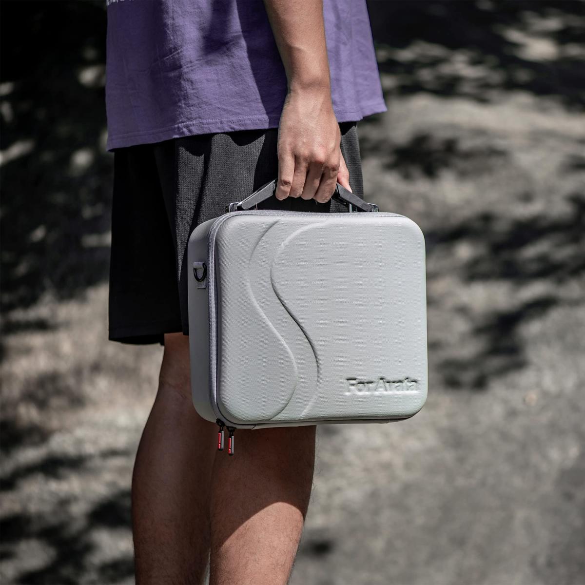 DJI Avata kannettava säilytyslaukku (DJI Goggles 2) harmaa