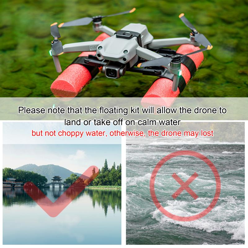 Les accidents de drones dans l'eau