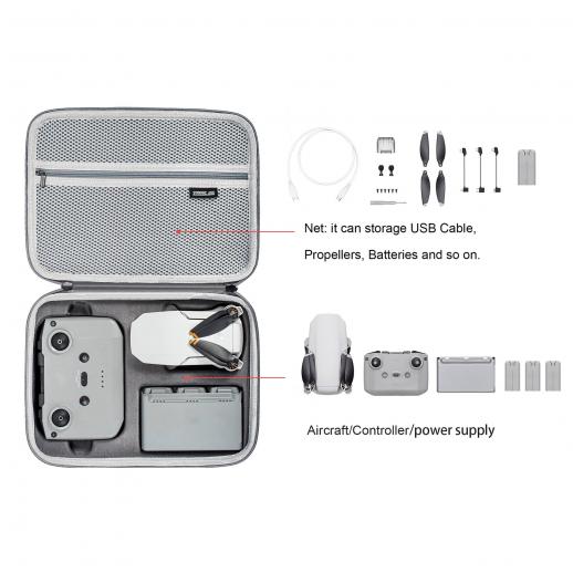 LEKUFEE Étui de Transport étanche Portable pour DJI Mavic Mini SE/DJI Mavic  Mini et Accessoires [étui Uniquement] [Pas Compatible avec Le Drone Mavic Mini  2] : : High-Tech