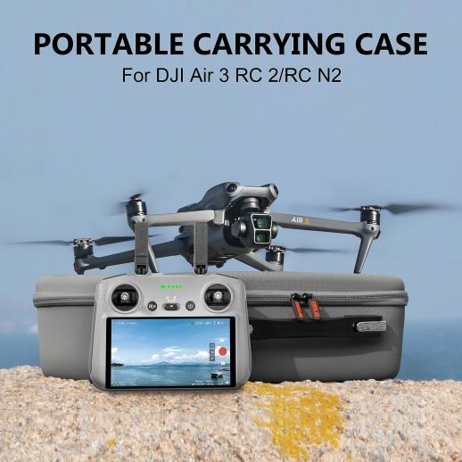 Carcasa móvil DJI Air 3, maleta de bolsa portátil para DJI Air 3 / fly more  combo, controlador RC 2 / RC - n2, Hub de carga de batería y accesorios  para drones - K&F Concept