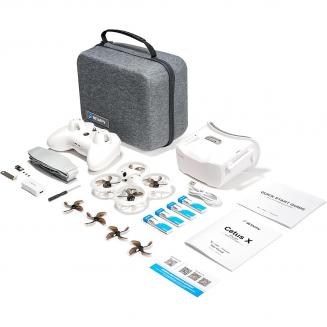 BETAFPV Cetus X Kit de Dron FPV, FC Betaflight 1S, Dron de Carreras FPV sin Escobillas de 2 Pulgadas, ELRS 2.4G Frsky RTF con Radio Transmisor y Gafas FPV para Principiantes